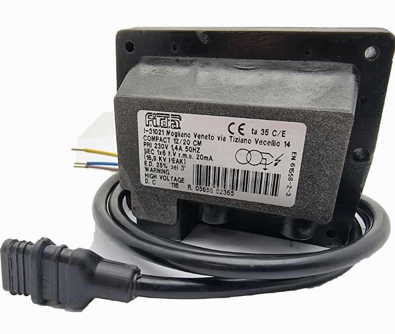 FIDA COMPACK 12/20 220V 1X6000V 20MA %16,7 BRÜLÖR TEK ÇIKIŞLI ATEŞLEME ...