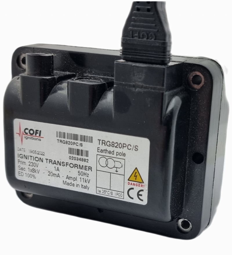 Cofi TRG820PC/S 220V 1X8000V 20MA %100 BRÜLÖR TEK ÇIKIŞLI ATEŞLEME