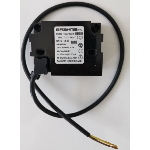 BRAHMA TCD 1 FAV TEK IKILI 1X17 KV 37 mA 31VA %33 ED BRLR ATELEME TRAFOSU