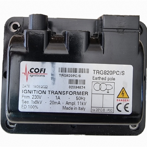 Cofi TRS 820 PC/S 220V 1X8000V 20MA %100 BRLR TEK IKILI ATELEME TRAFOSU