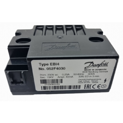 DANFOSS EBI4 052F4030 2X7.500V S %33 ED 40 MA 60 VA FT IKI BRLR ATELEME TRAFOSU