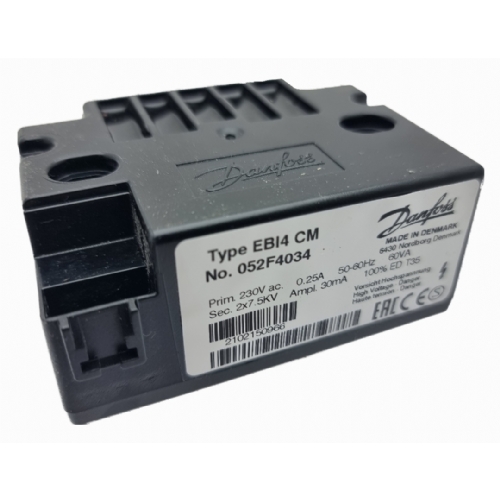 DANFOSS EBI4 CM 052F4034 2X7.500V S %100 ED 30 MA FT IKI DAM BRLR ATELEME TRAFOSU