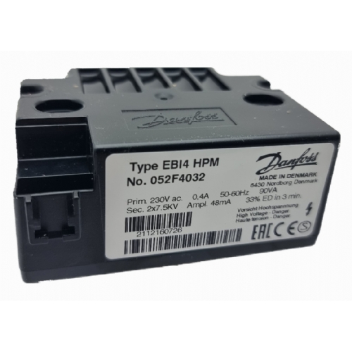 DANFOSS EBI4 HPM 052F4032 2X7.500V S %33 ED 48 MA 90VA FT IKI BRLR ATELEME TRAFOSU