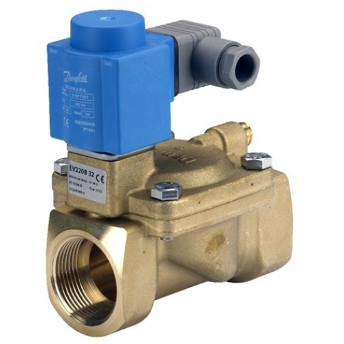 DANFOSS EV22 032U458516 0B SOLENOD VALF (BOBNL) 11/2NK, 0.3-16BAR, NBR, 24V