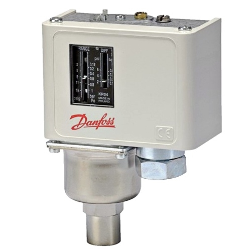 DANFOSS KP34 060-216366 (0/1 BAR) PRESOSTAT