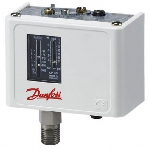 DANFOSS KP35 060-113366 (0.2/7.5 BAR) PRESOSTAT