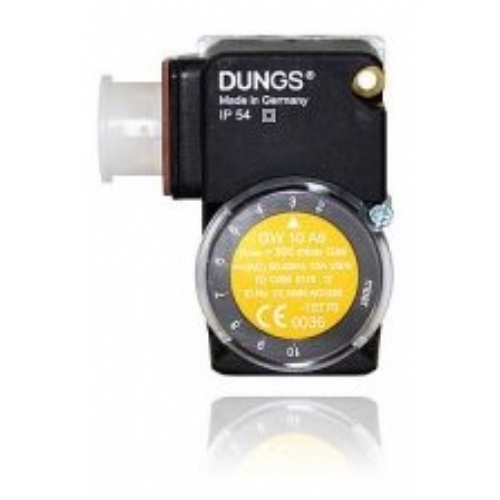 DUNGS GW 10A6 2 - 10 MBAR, 1/4 NC RAKOR BALANTILI GAZ HAVA BASIN PRESOSTAT