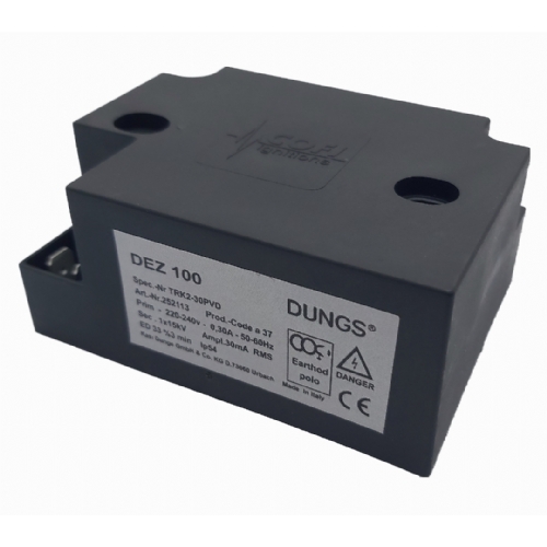 DUNGS DEZ 100 TRK2-30PVD 1X15 kV 30 mA %33  TEK IKII BRLR ATELEME TRAFOSU