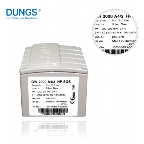 DUNGS GW 2000 A4/2 HP PRESSURE SWITCH