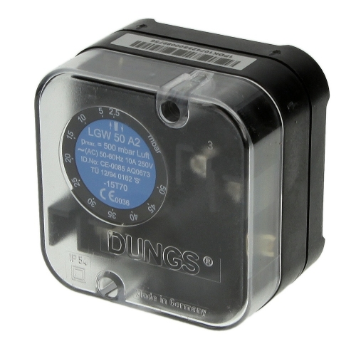 DUNGS LGW 50A2 2,5 - 50 MBAR GAZ HAVA BASIN PRESOSTAT