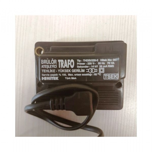 HITEC 0075 THI3 S220-2 1X7000V. ALTDAN TEK IKILI BRLR ATELEME TRAFOSU