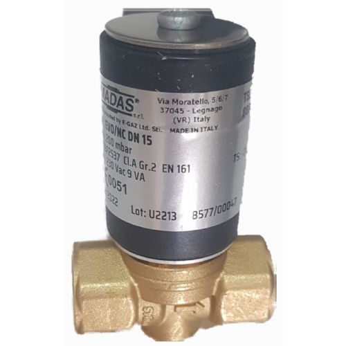 MADAS MANYETK GAZ VENTL N.K 230 VOLT EVO/N.C.-DN 15 DL HIZLI AAR-DEB AYARSIZ